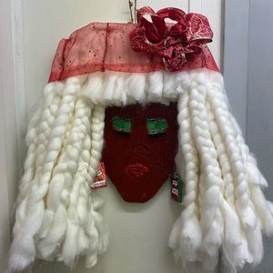 Santa Baby Christmas Wreath